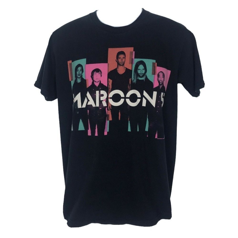 Maroon 5 Overexposed Tour Concert 2013 T Shirt Med